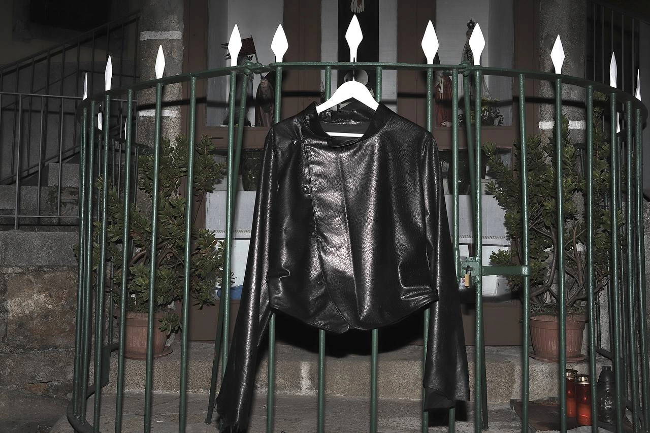 Leather Jacket «A Wounded Angel Defeated by the Loss of Faith», image 5